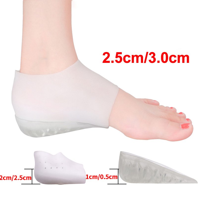 سيليكون زيادة الطول وحماية الكعب