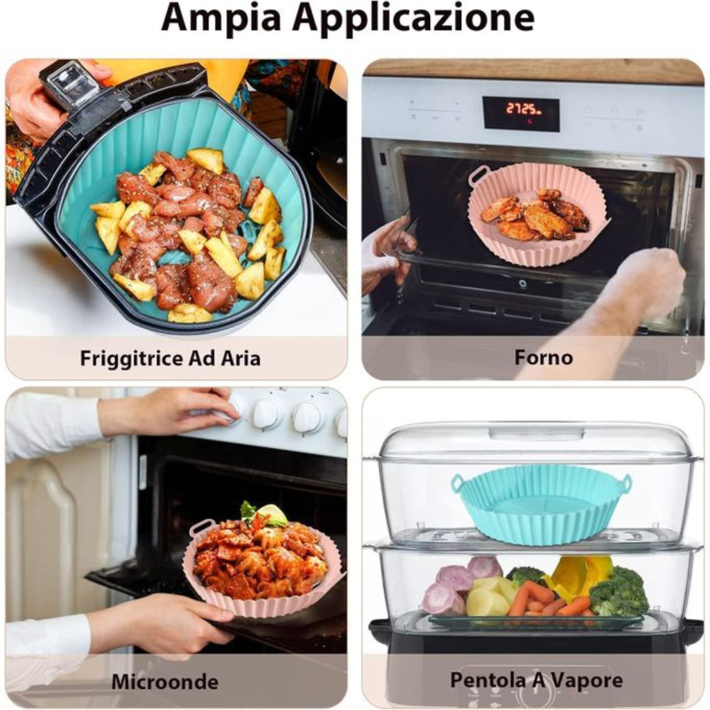 Pack de Doublures en silicone pour friteuse à air