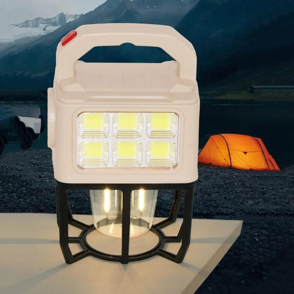 Lampe de camping à énergie solaire à 3 modes