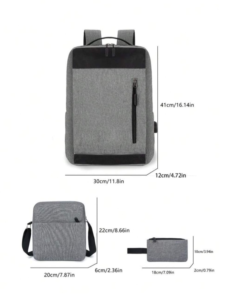Sac à Dos Multifonctionnel 3Pcs N02