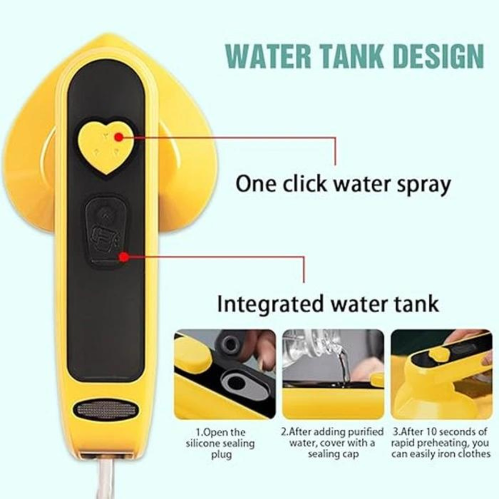 Mini fer à vapeur électrique Portable