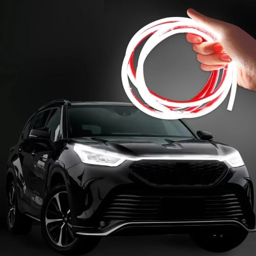Bande lumineuse LED pour capot de voiture