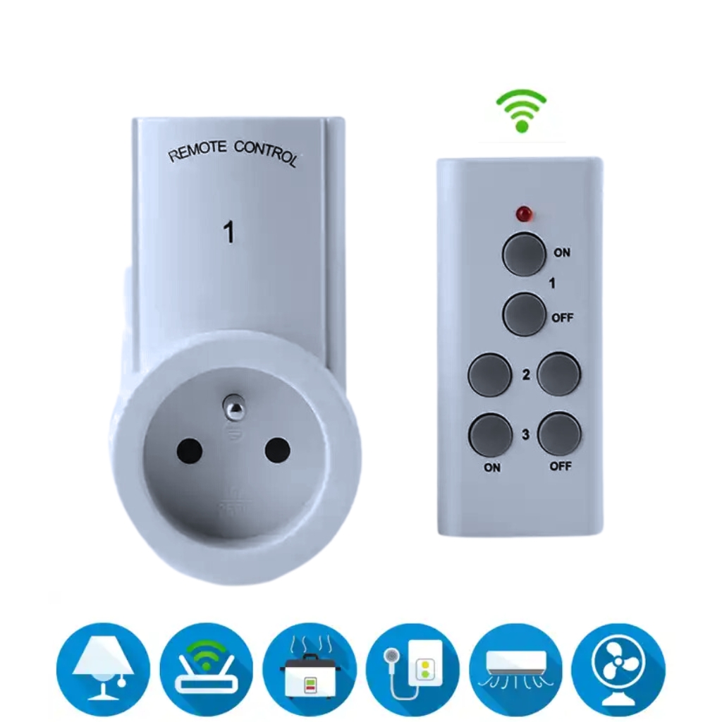 Prise de courant intelligente avec télécommande (copie)