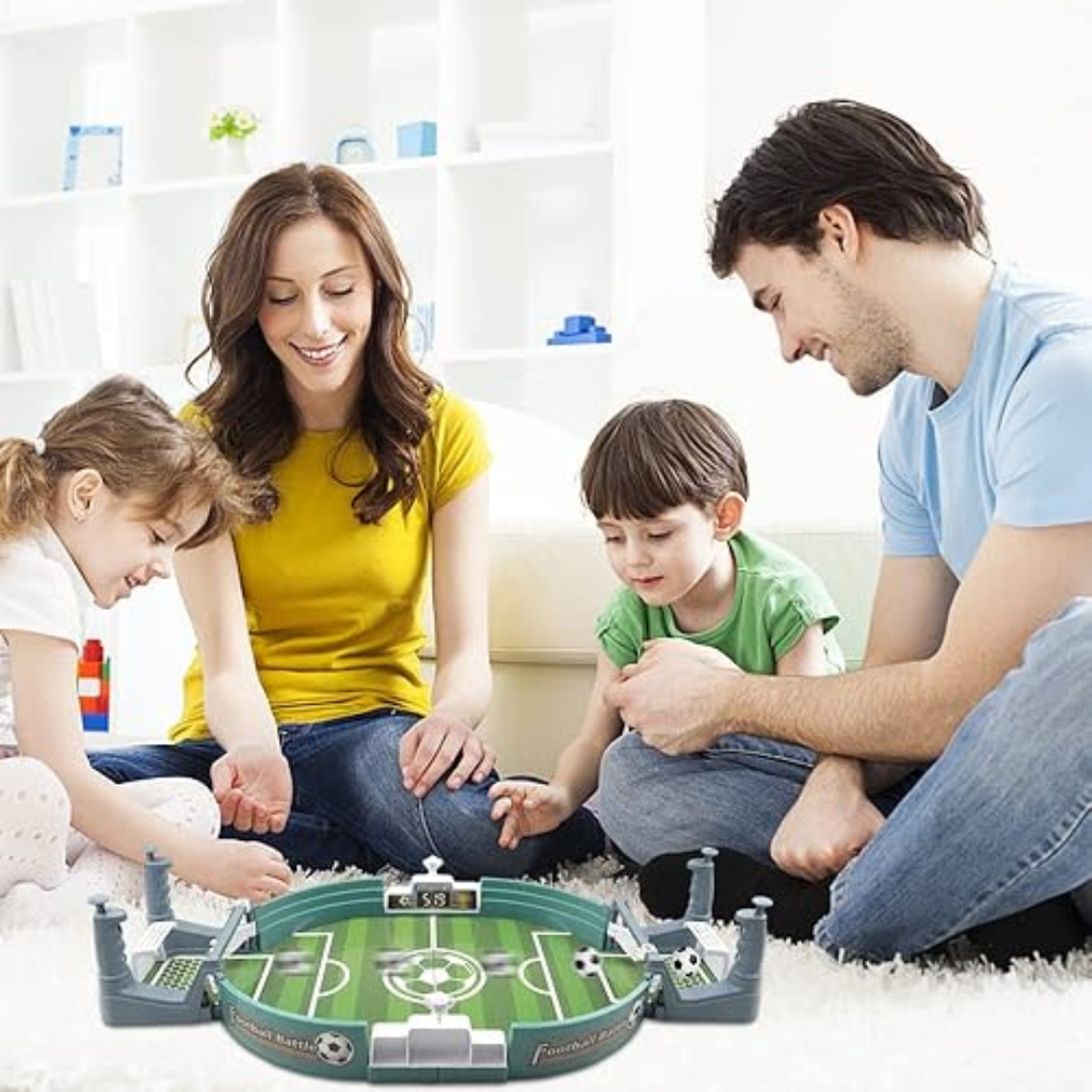 Mini terrain de football familial